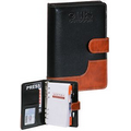 5.25 in x 7.5 in Small Two-Tone Leather Organizers